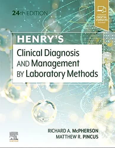 و دانلود نسخه کامل کتاب زبان اصلی Henry’s Clinical Diagnosis and Management by Laboratory Methods E-Book 24th Edition PDF | دانلود کتاب خارجی