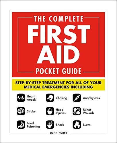و دانلود نسخه کامل کتاب زبان اصلی The Complete First Aid Pocket Guide: Step-by-Step Treatment for All of Your Medical Emergencies Including • Heart Attack • Stroke • Food Poisoning • Choking … Sh