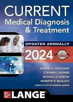 و دانلود نسخه کامل کتاب زبان اصلی CURRENT Medical Diagnosis and Treatment 2024 PDF | دانلود کتاب خارجی