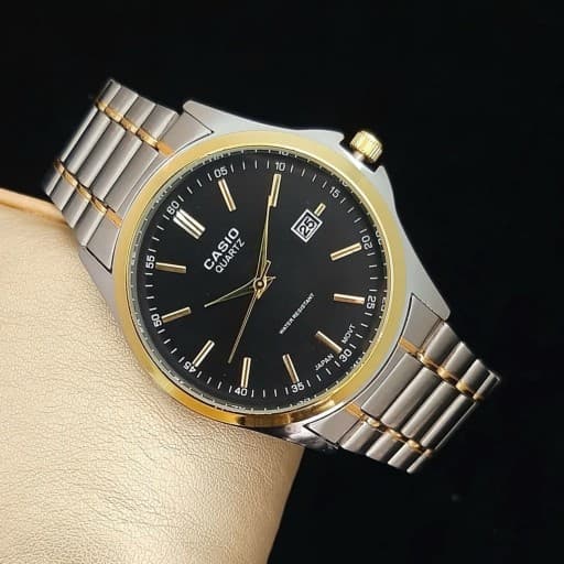 ساعت مچی مردانه کاسیو Casio دورنگ | ساعت مچی مردانه | محصولات خارجی | آمریکایی | اروپایی | عربی | اماراتی | دبی | ساعت اصل | ساعت خارجی اصل | محصولات اصل | محصولات اورجینال | هدیه | روز زن | کادویی |