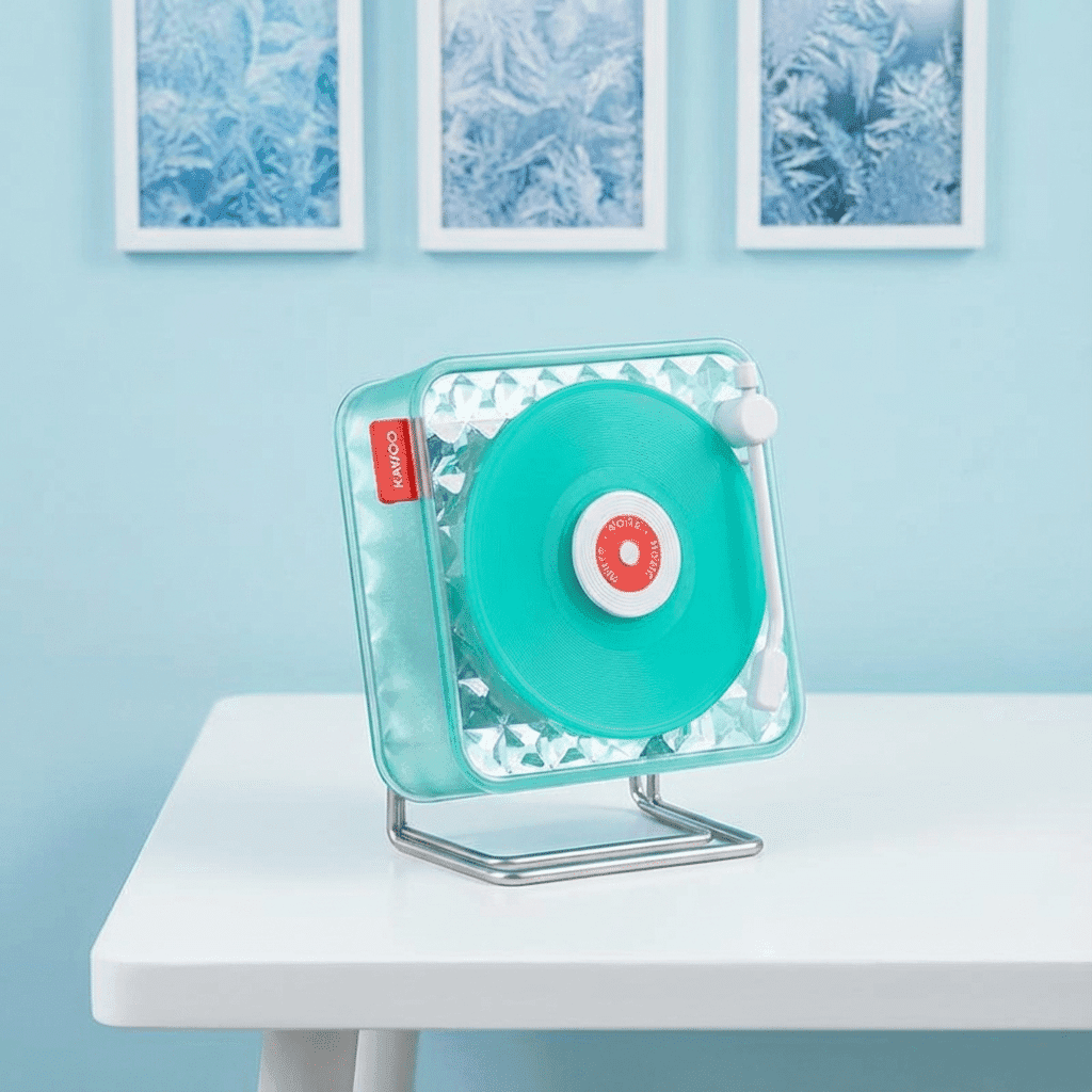 اسپیکر بلوتوثی طرح گرامافون Ice Candy