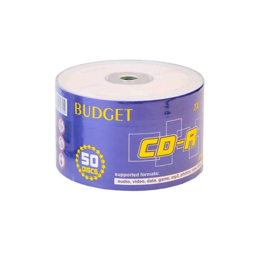 سی دی خام 56x باجت بسته 50 عددی
