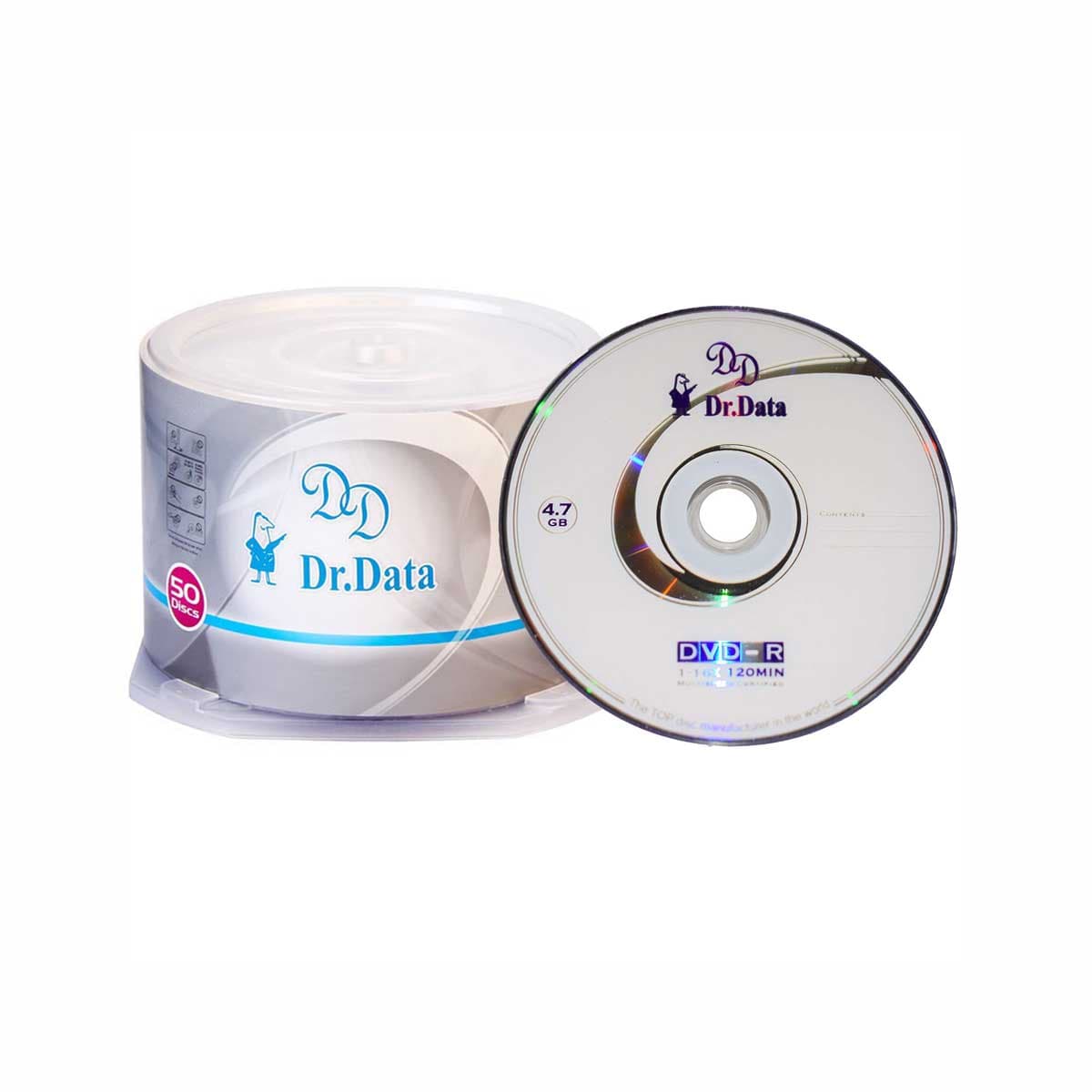دی وی دی خام 16x دکتر دیتا بسته 50 عددی