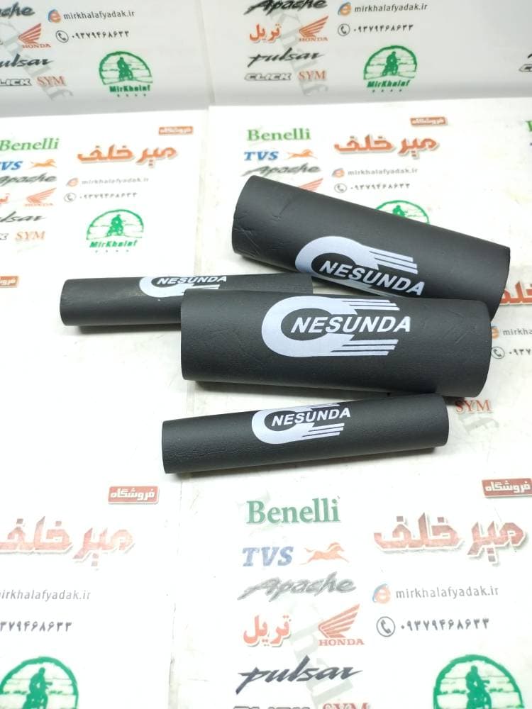 ابر لاستیک سر دسته اسپرت همراه کتی ها مشکی