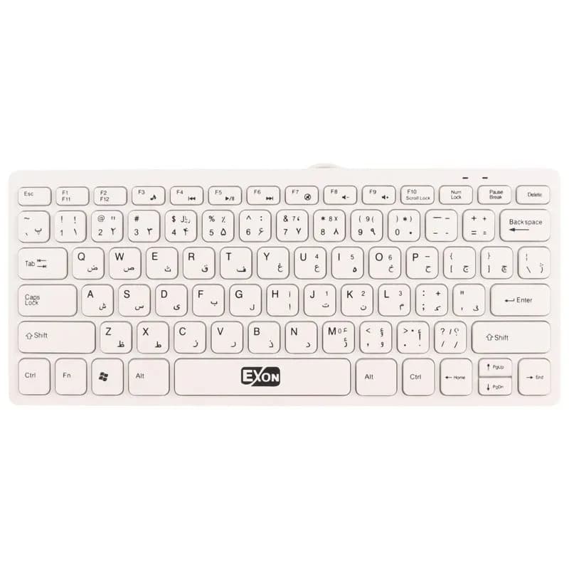 کیبورد مینی با سیم اکسون مدل K110 کد 9851