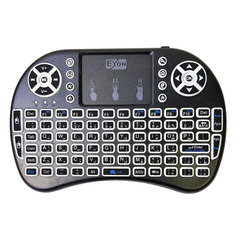 مینی کیبورد بی سیم اکسون Backlit کد 9852