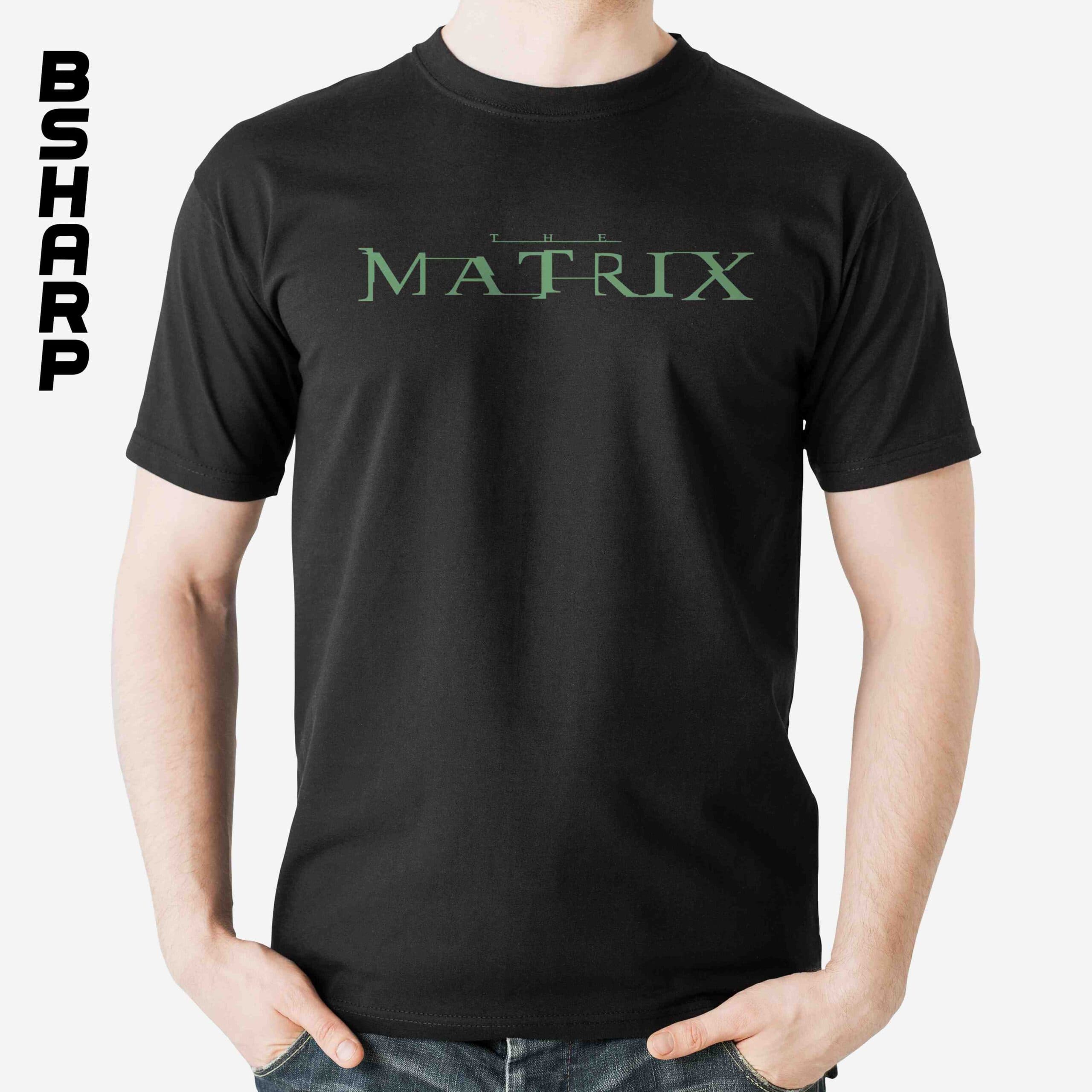 تیشرت Matrix طرح لوگو