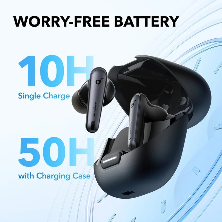 ایربادز انکر Anker Liberty 4 NC Black — تصویر ۳