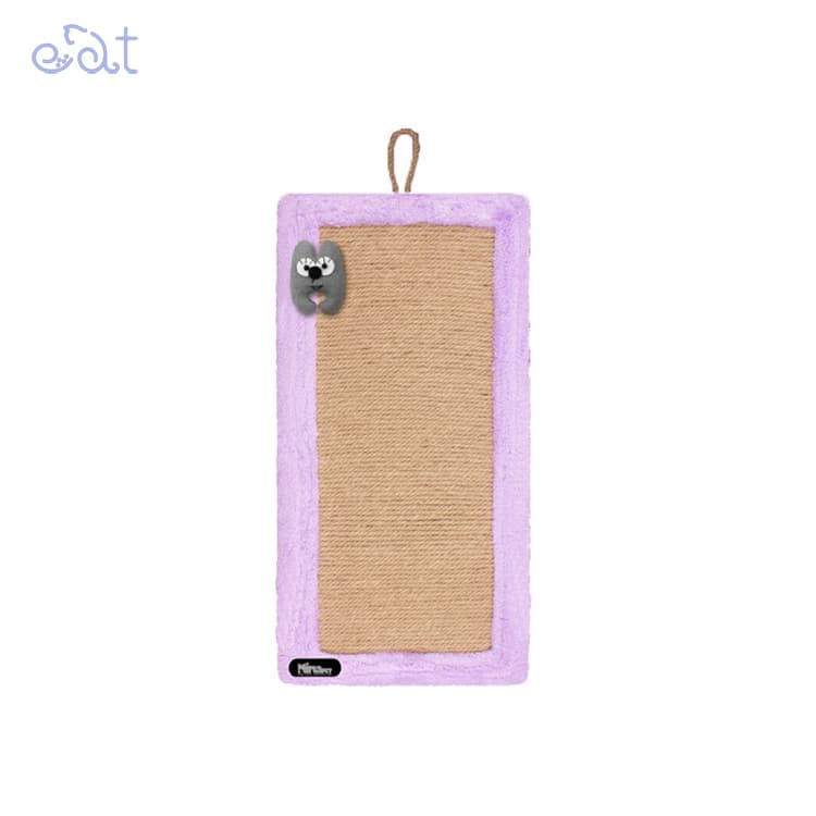 اسکرچر دیواری سافت برند نیناپت NinaPet (رنگ بنفش همراه کت نیپ)