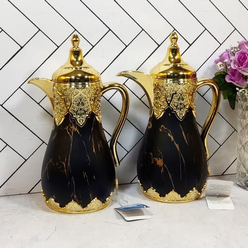 NB3560Bفلاکس فانتزی چای و قهوه مشکی ماربل نجیب (1) ارسال رایگان