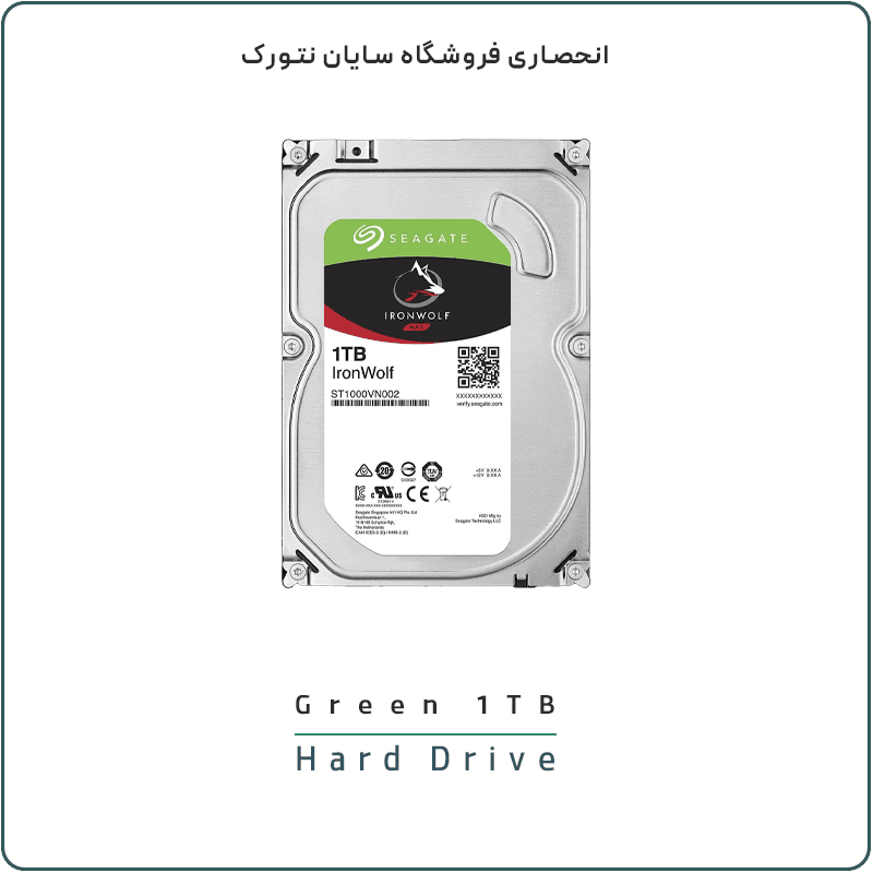 هارد دیسک سیگیت گرین 1 ترابایت SATA کارکرده
