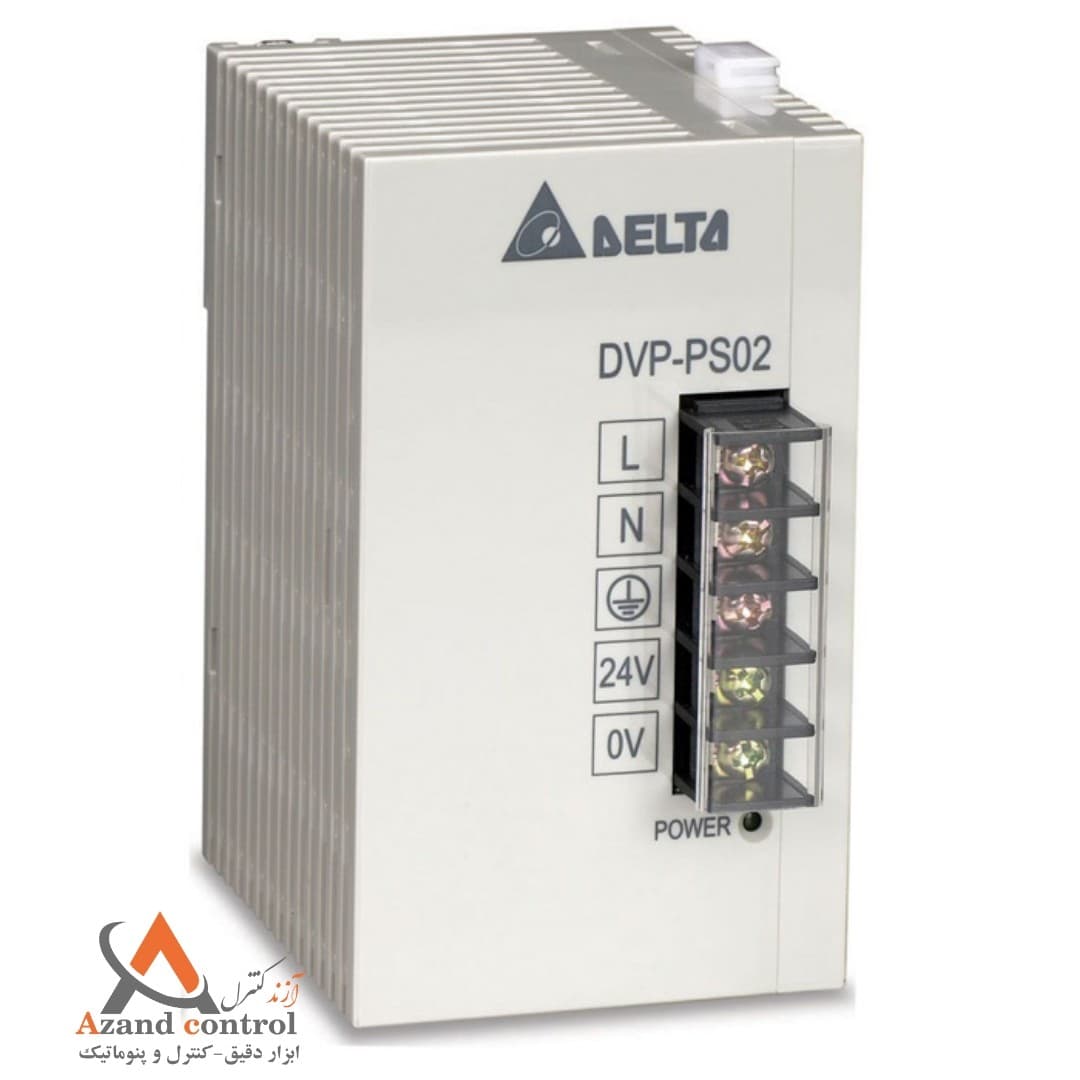 منبع تغذیه سوئیچینگ 2 آمپر 24 ولت دلتا DVPPS02