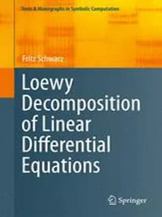دانلود کتاب Loewy Decomposition of Linear Differential Equations