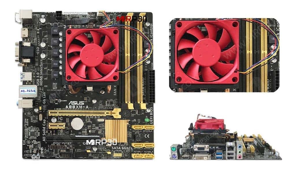 باندل مادربرد ASUS A88XM-A و پردازنده AMD A8 7650K استوک