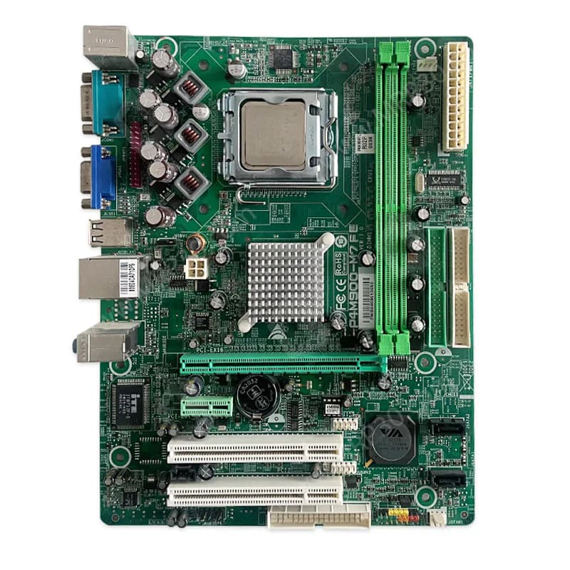 باندل مادربرد Biostar P4M900 M7 FE و Pentium E5200 استوک