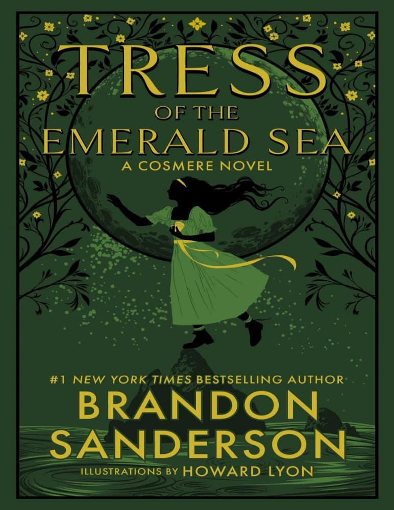 کتاب ترس از دریای زمردین (Tress of the Emerald Sea) نسخه انگلیسی PDF | برندون ساندرسون