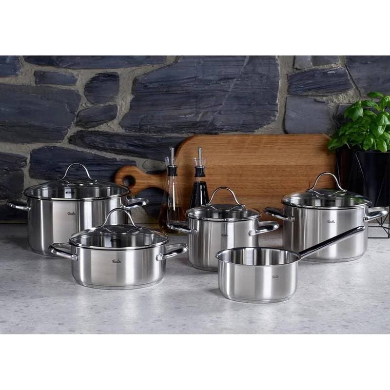 سرویس قابلمه استیل ۹ پارچه فیسلر آلمان Fissler Korfu