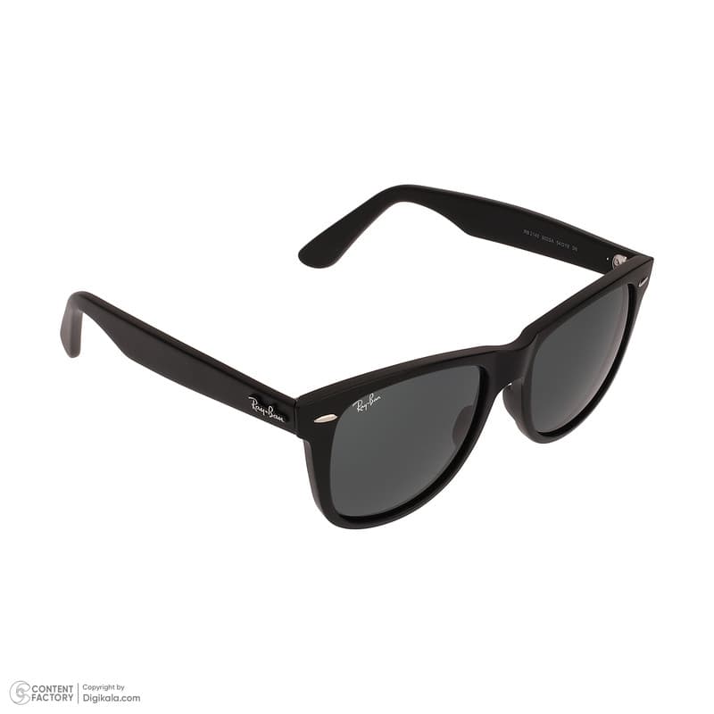 عینک آفتابی ویفرر (Wayfarer) ری بن مدل RB2140-902SA-54 — تصویر ۲