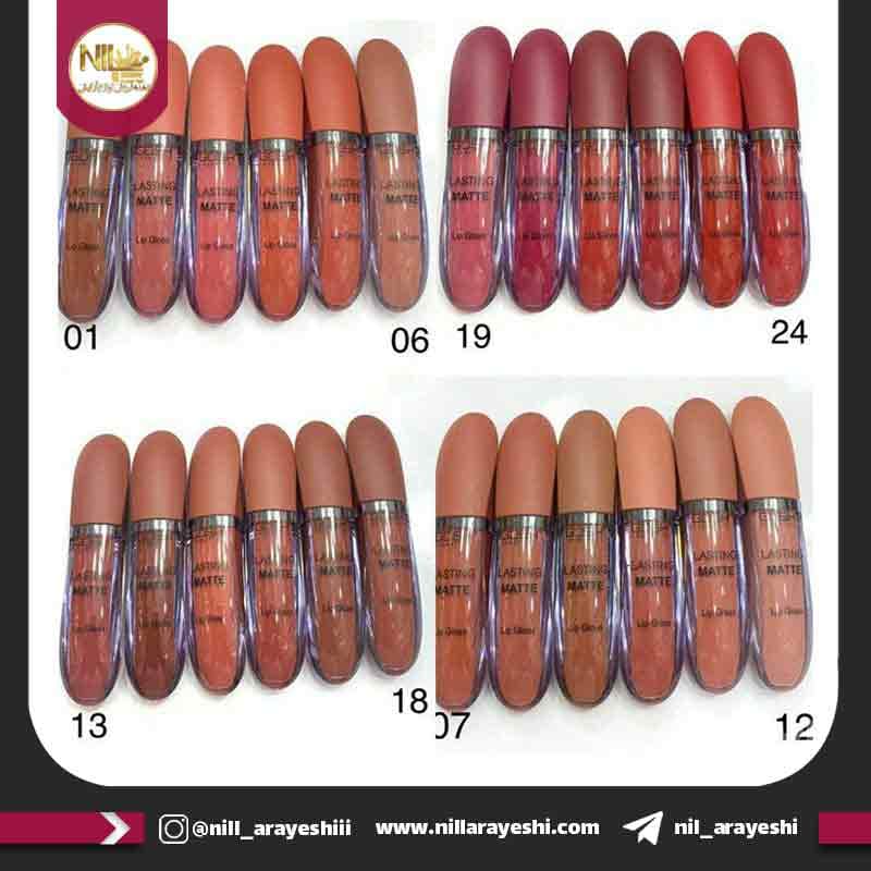 رژ لب مایع گاش بیضی کد Lg-n101g — تصویر ۳