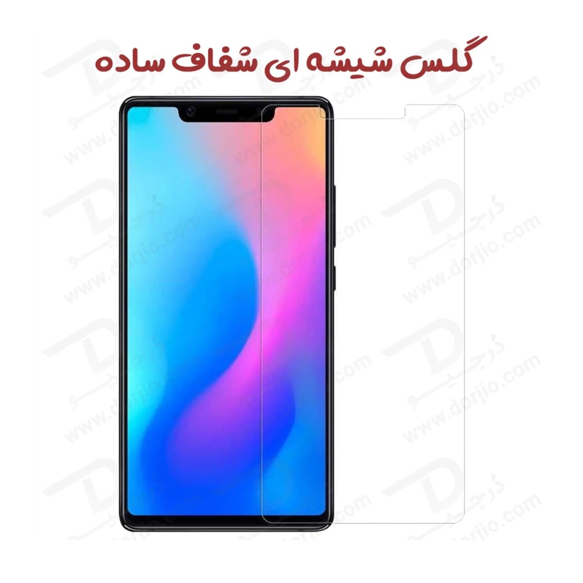 گلس شفاف بدون حاشیه Huawei P20 Pro