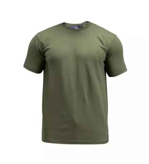 تیشرت Polo یقه گرد مردانه آستین دوبل نخ پنبه ساده مدل 48410