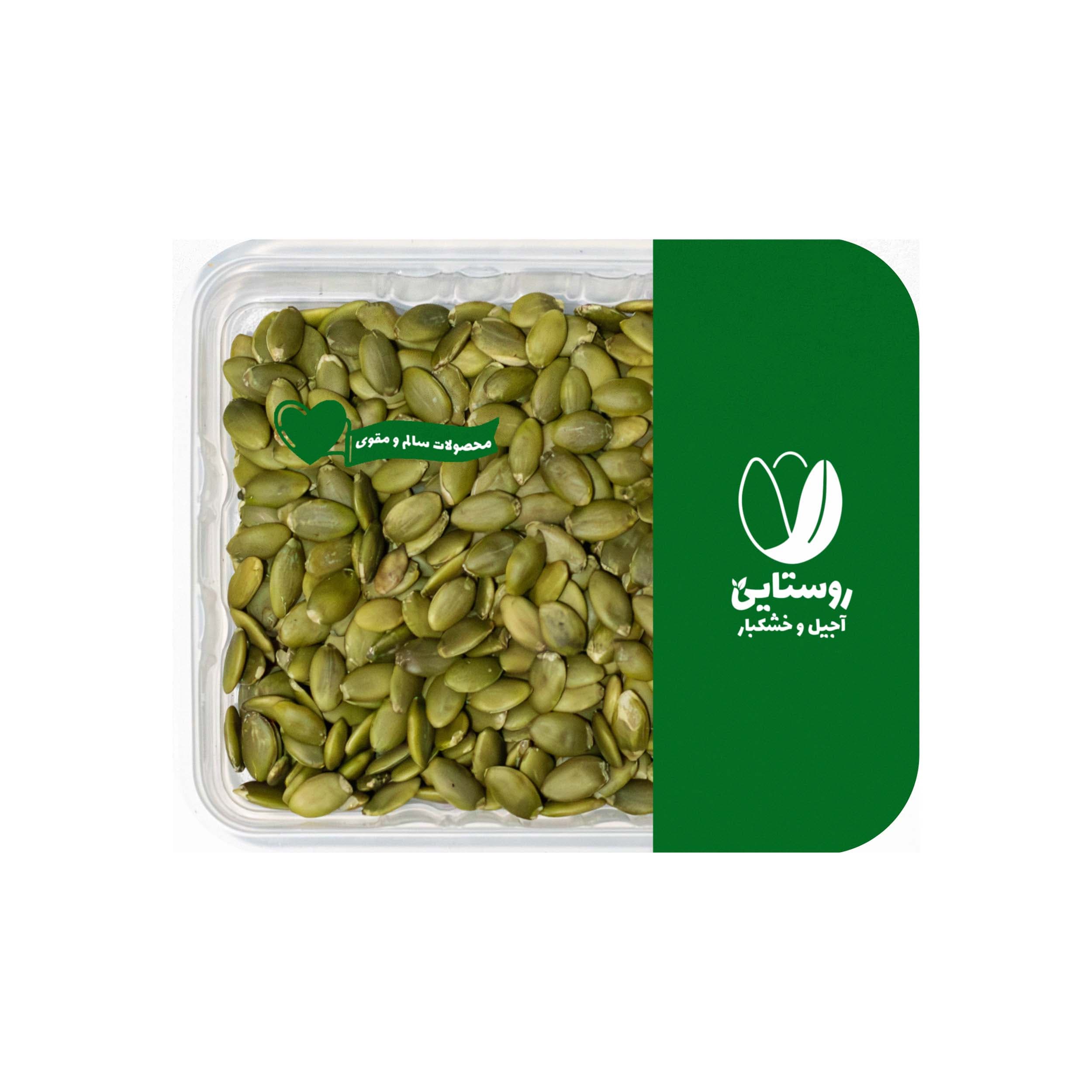 مغز تخمه کدو خام روستایی – 100 گرم