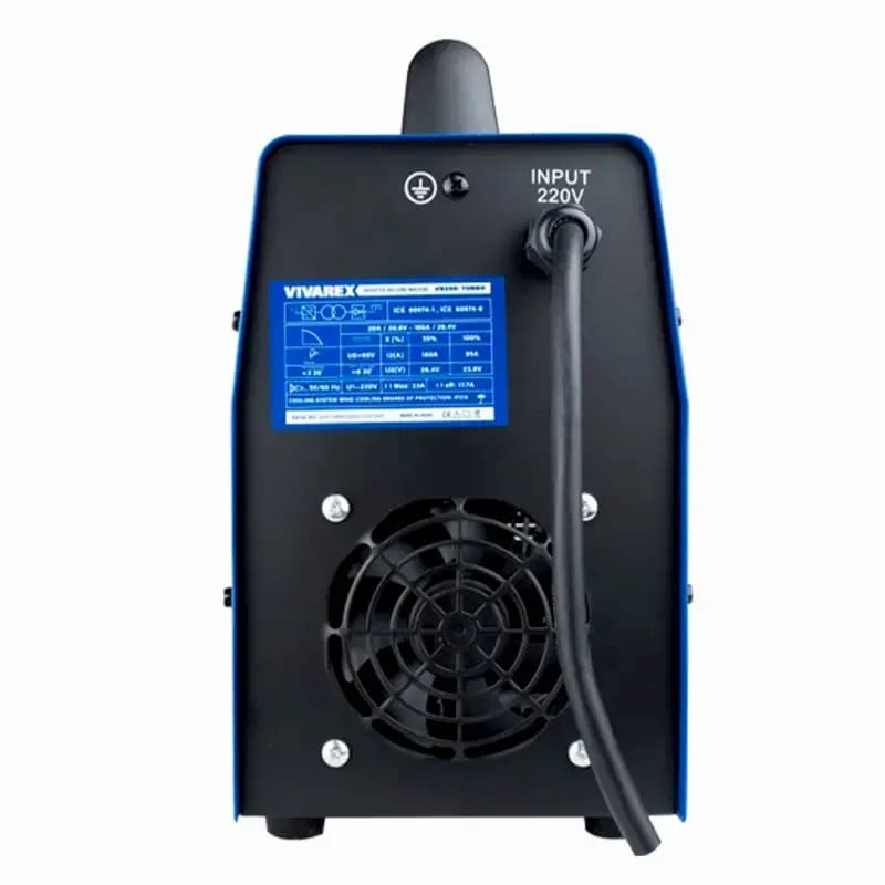 اینورتر جوشکاری 200 آمپر ویوارکس مدل VR200-TURBO — تصویر ۸