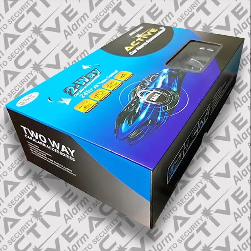 دزدگیر تصویری PLC اکتیو شارژی مدل HCD121 دو ریموت — تصویر ۴