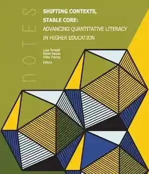 دانلود کتاب Shifting contexts, stable core : advancing quantitative literacy in higher education