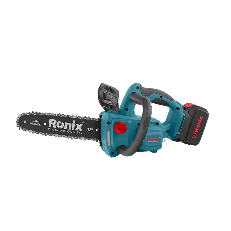 اره زنجیری شارژی براشلس 20 ولت 12 اینچ رونیکس مدل RONIX 8656