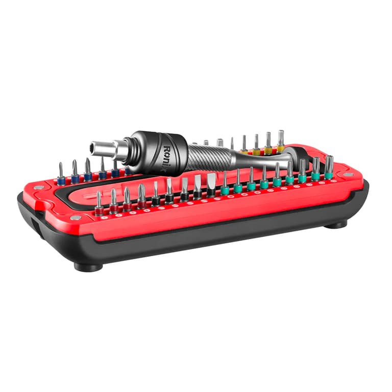 مجموعه پیچ گوشتی دقیق 37 پارچه با سری S2 رونیکس مدل RONIX RH-2805
