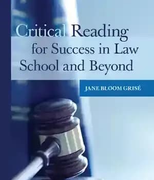 دانلود کتاب Critical Reading for Success in Law School and Beyond