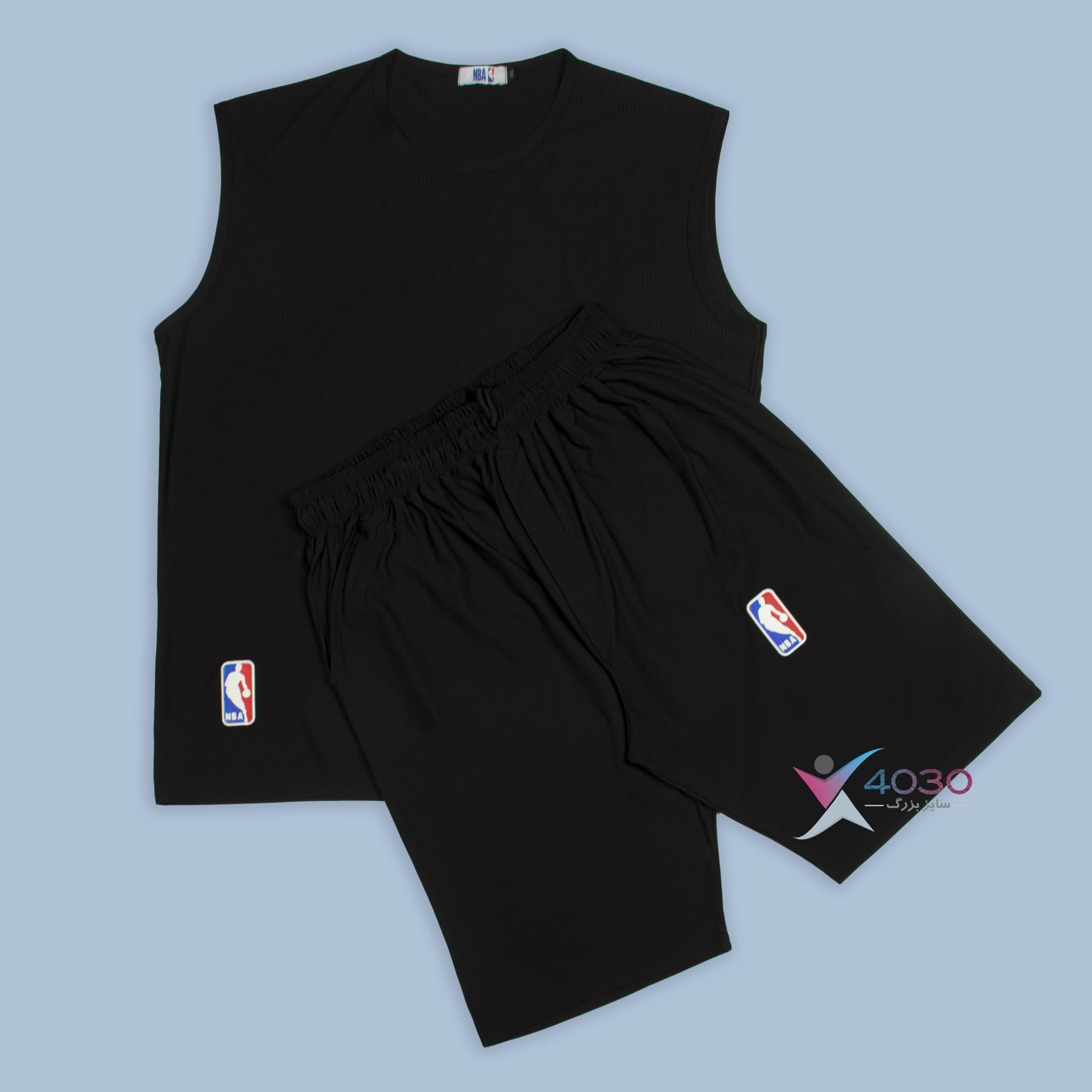 ست کاور و شلوارک NBA سایزبزرگ ( 8121 )