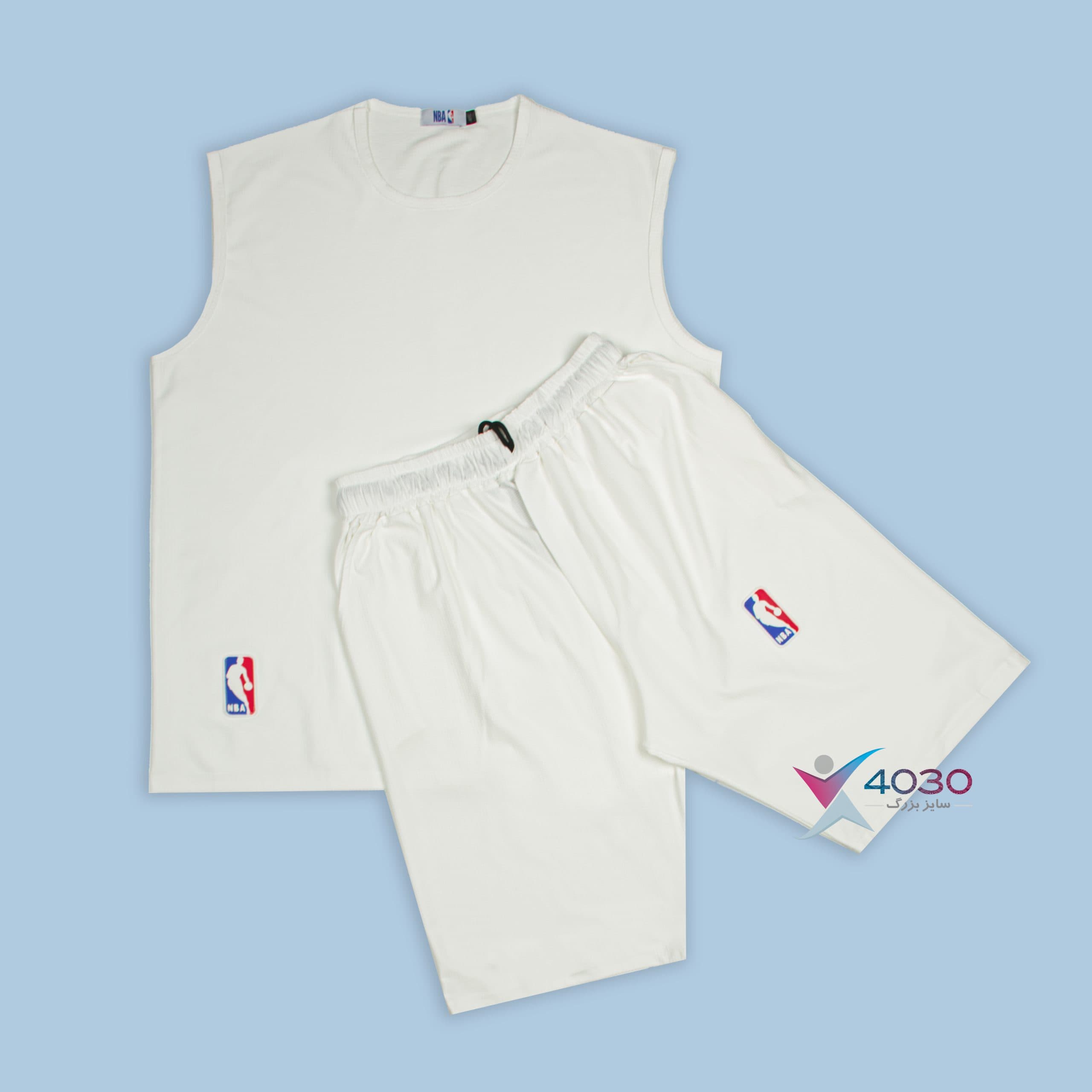 ست کاور و شلوارک NBA سایزبزرگ ( 8123 )