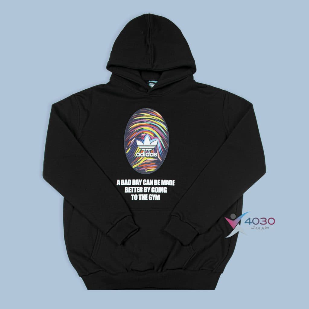هودی ADIDAS اورجینال سایزبزرگ ( 5077 ) — تصویر ۴