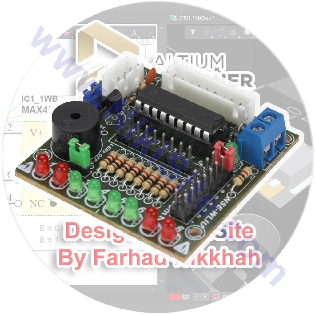 نقشه ماژول تشخیص سطح آب