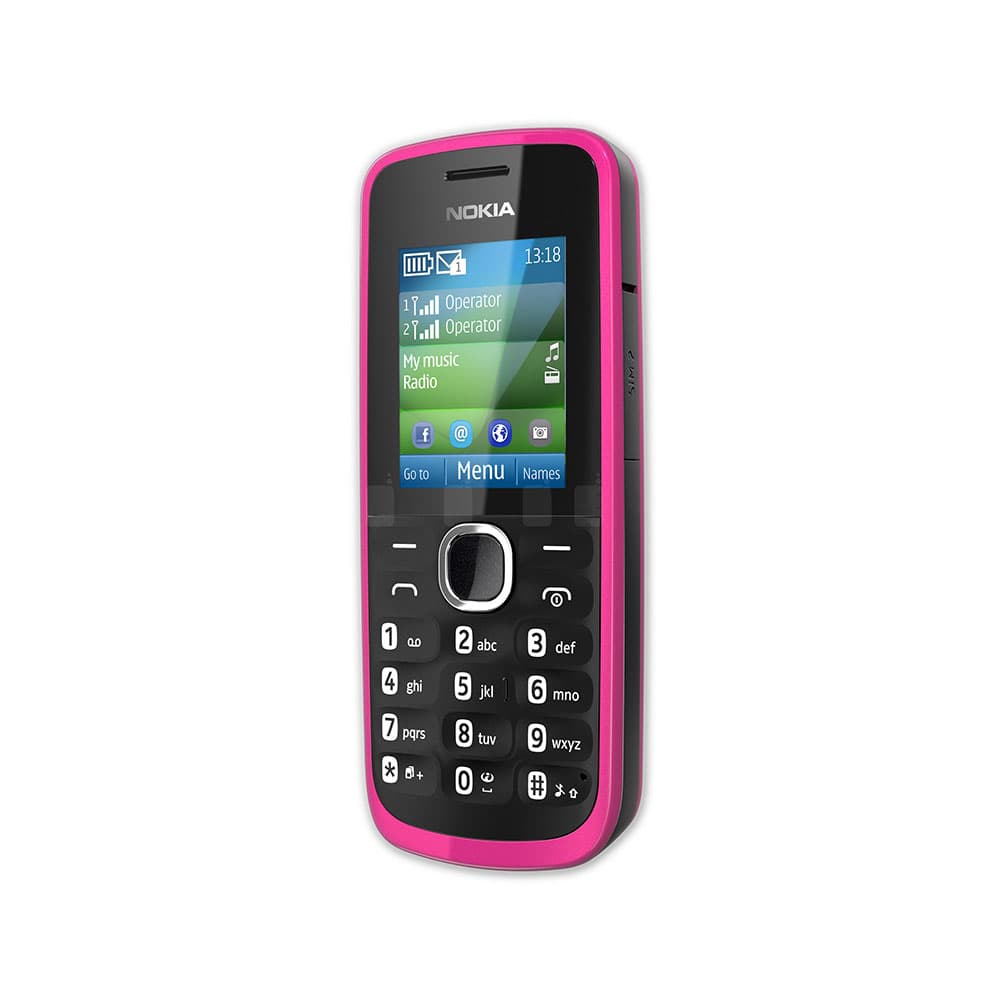 قاب و شاسی کامل گوشی نوکیا Nokia 110 مشکی | اصل بازار — تصویر ۲