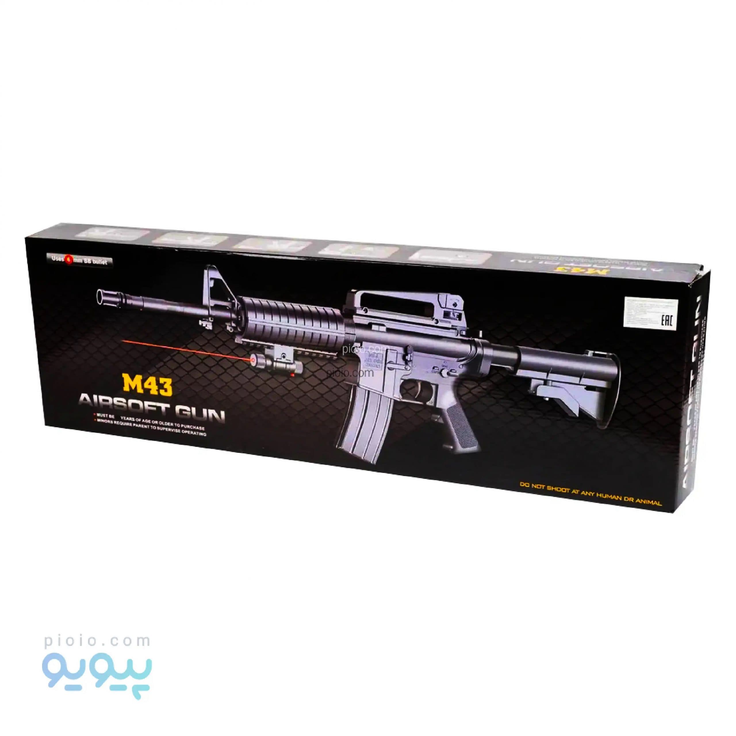 تفنگ ساچمه ای اسباب بازی AIRSOFT GUN مدل M43