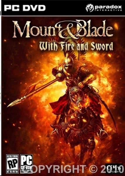 بازی کامپیوتر mount & blade with fire and sword