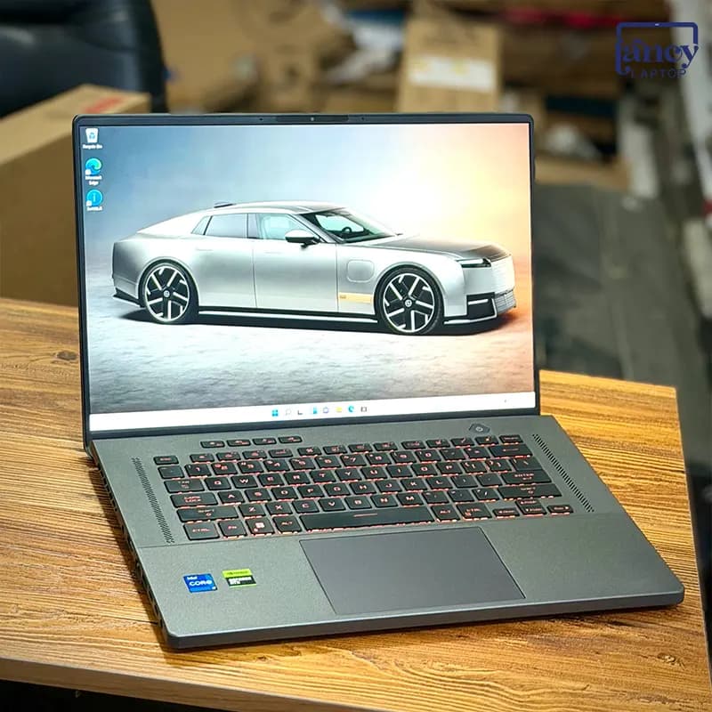 لپ تاپ استوک 16 اینچی ایسوس ROG Zephyrus GU603VV Core i7-13620H 16GB DDR4 512GB NVMe SSD NVIDIA GeForce RTX 4060 8GB GDDR6 165Hz — تصویر ۲