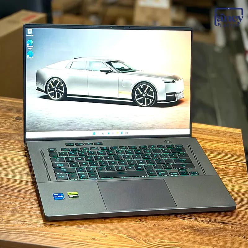 لپ تاپ استوک 16 اینچی ایسوس ROG Zephyrus GU603VV Core i7-13620H 16GB DDR4 512GB NVMe SSD NVIDIA GeForce RTX 4060 8GB GDDR6 165Hz — تصویر ۳