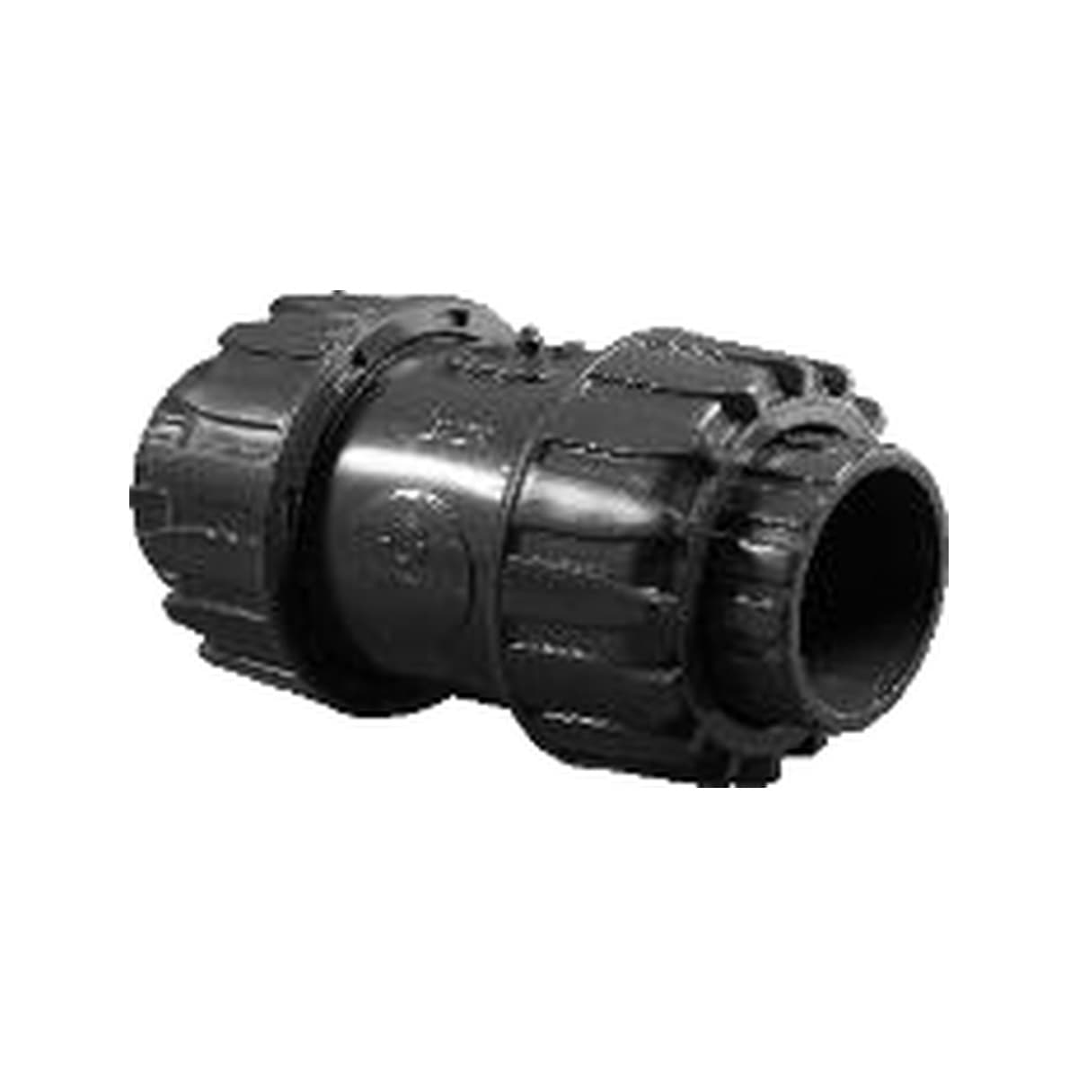 شیر یک طرفه فنردار یک سر دنده UPVC
