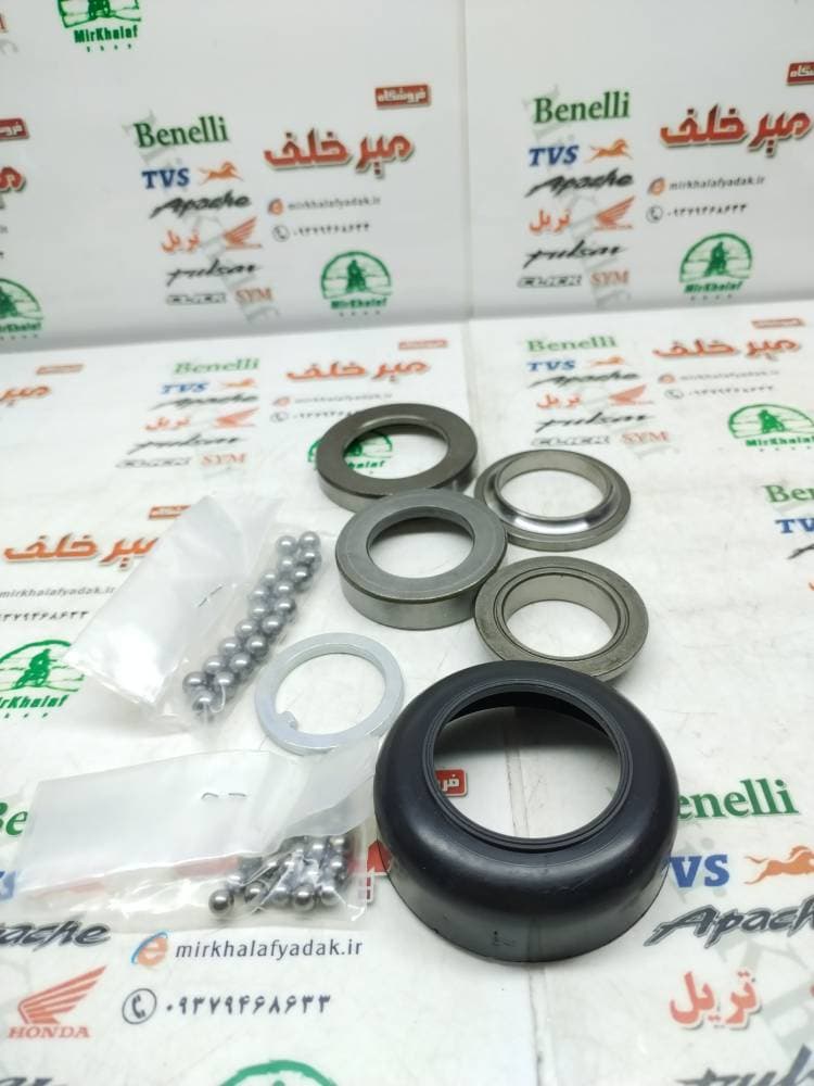 کاسه (کنس) ساچمه فرمان کامل موتور tvs وگو اصلی
