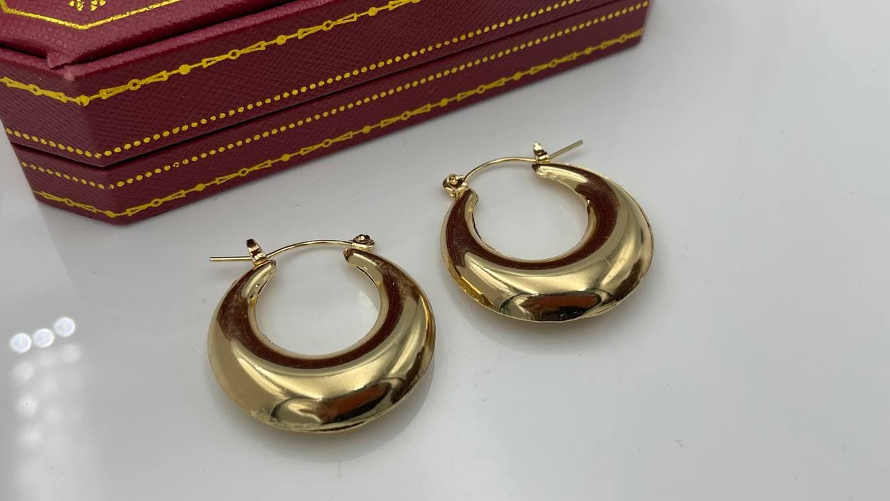 گوشواره پرتفینو طلایی