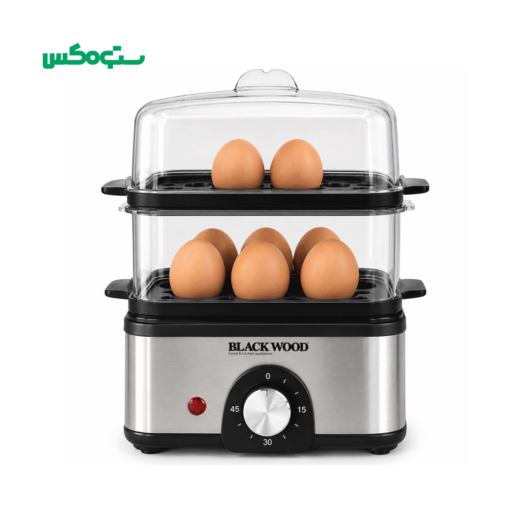 تخم مرغ پز دوطبقه بلک وود مدل SD-308