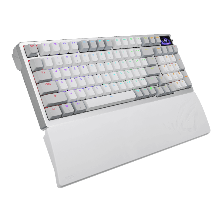 کیبورد بی سیم ایسوس مدل ROG M901 Azoth 96 HE White — تصویر ۶