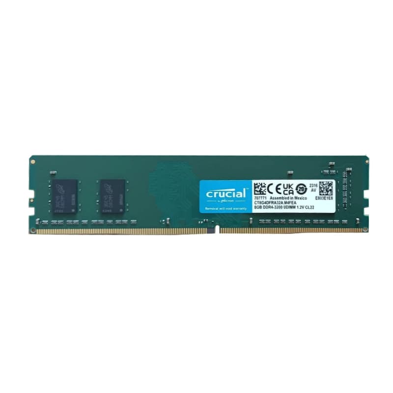 رم 8 گیگ Crucial 8G DDR4 3200MHZ استوک