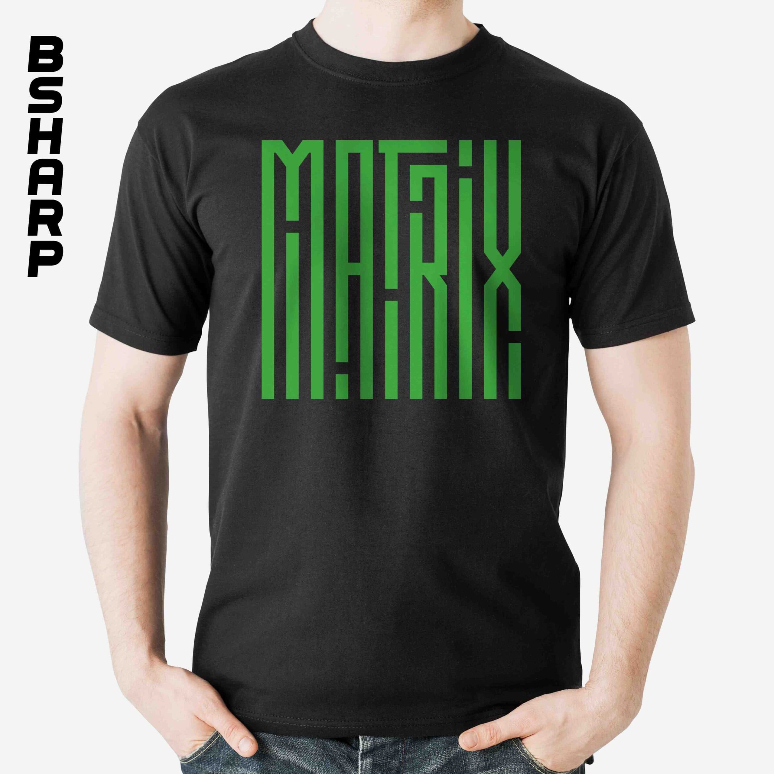تیشرت Matrix طرح ماتریکس