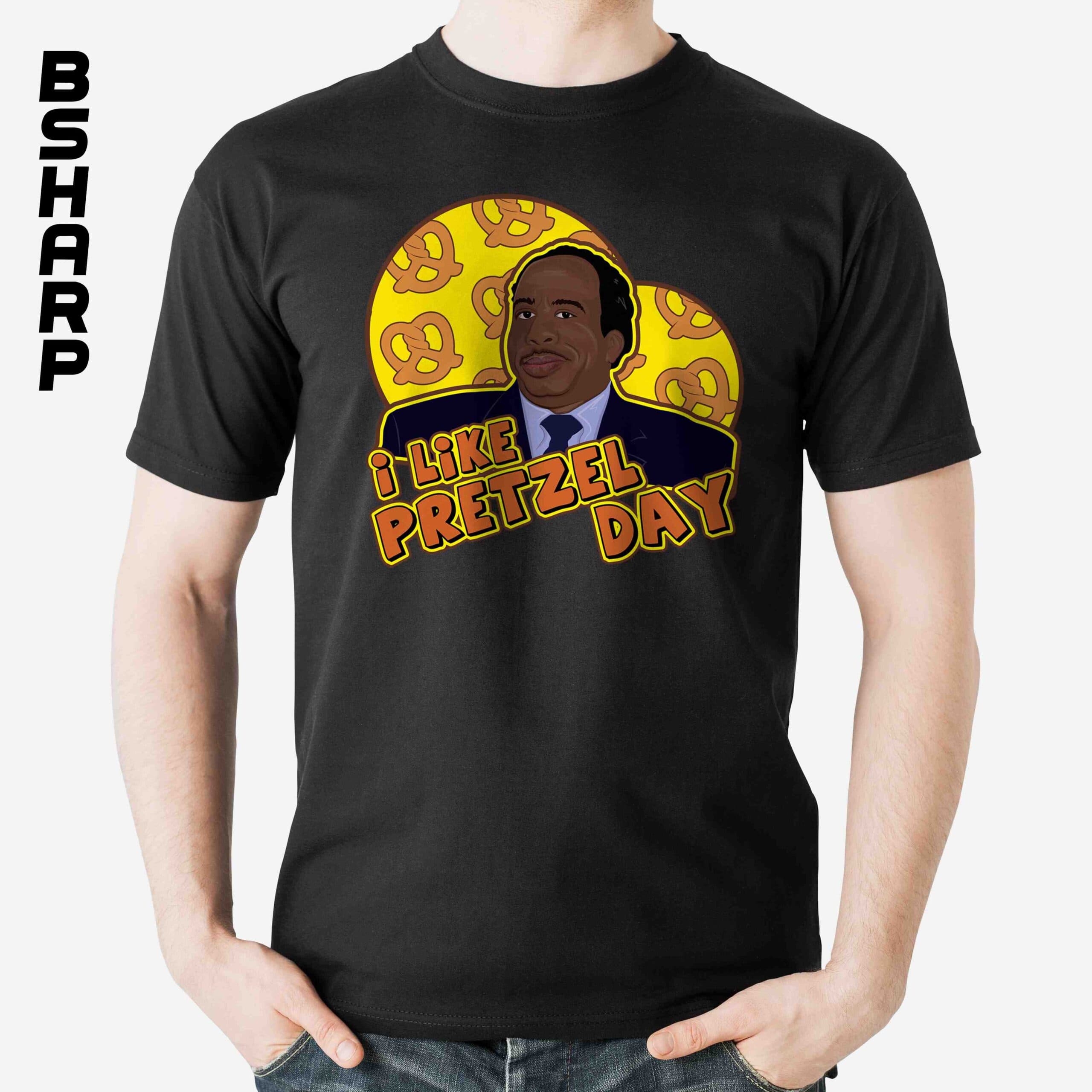 تیشرت The Office طرح I Like Pretzel Day