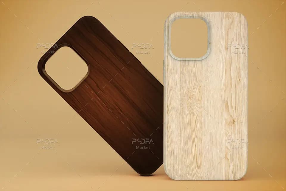 موکاپ قاب و کاور آیفون 12 در نماهای مختلف iPhone 12 Case Mockups — تصویر ۶